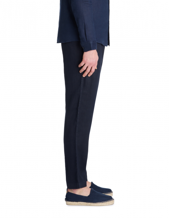 Celio Pantaloni Navy Regular Barbati [4]