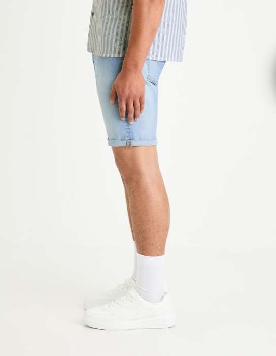 Celio Pantaloni Scurti Albastri  Barbati [4]