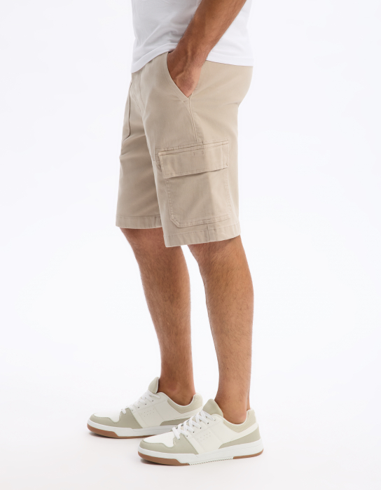 Celio Pantaloni Scurti Bej  Barbati [4]