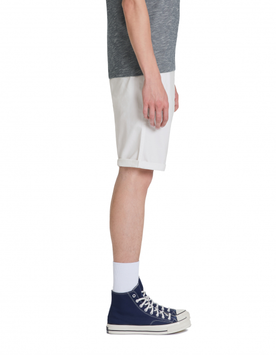 Celio Pantaloni Scurti Albi Chino Shorts Barbati [4]
