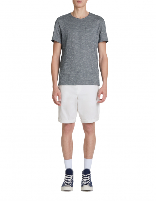 Celio Pantaloni Scurti Albi Chino Shorts Barbati [1]