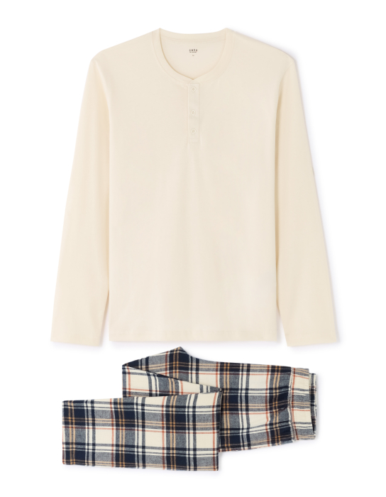 Celio Pijama Crem  Barbati [4]