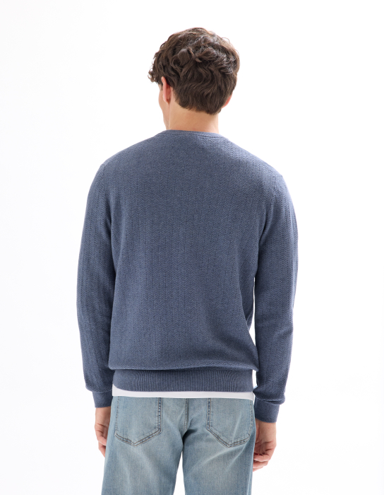 Celio Pulover Albastru  Barbati [3]