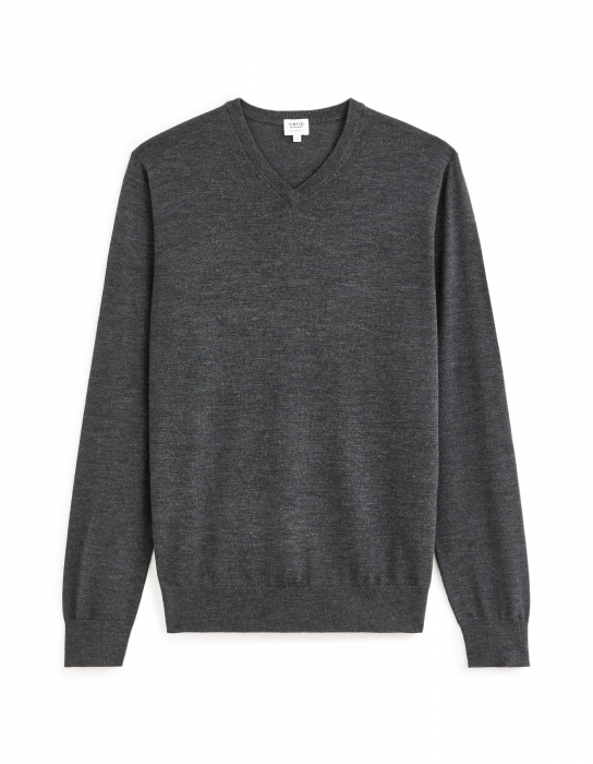 Celio Мужской Свитер Антрацит Straight [5]