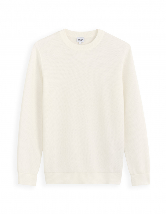Celio Pulover Crem Slim Barbati [3]