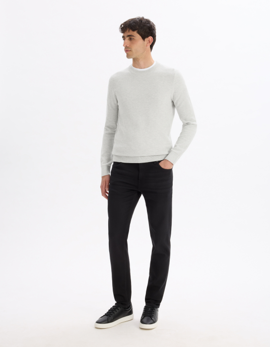 Celio Мужской Свитер Светло-Серый Slim [2]