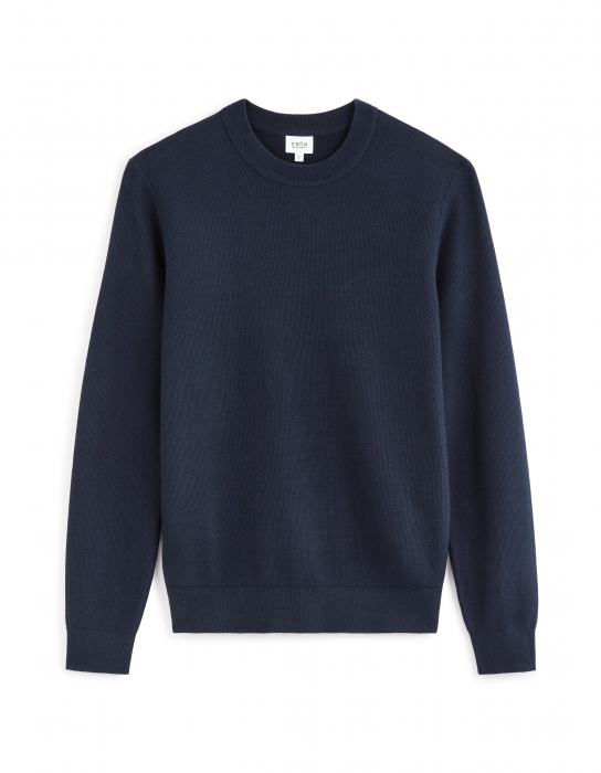 Celio Pulover Navy Slim Barbati [4]