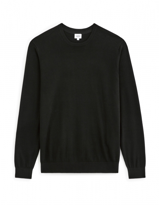 Celio Мужской Свитер Чёрный Regular [4]