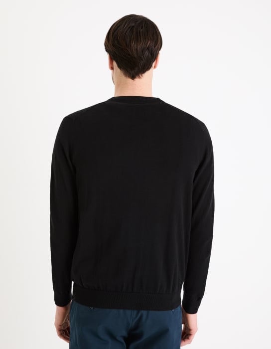 Celio Мужской Свитер Чёрный Regular [2]
