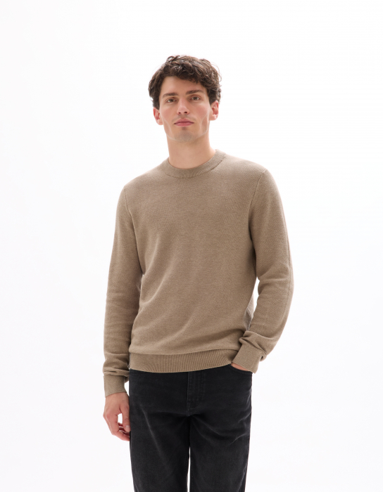Celio Мужской Свитер Бежевый [2]