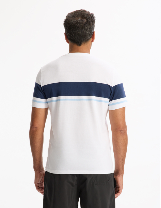 Celio Мужская Футболка Белая  [3]