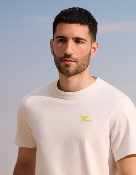 Celio Tricou Alb  Barbati [4]