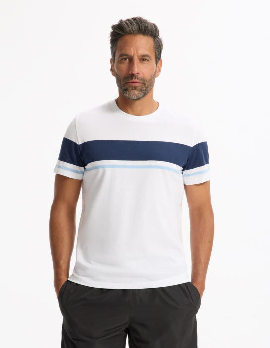 Celio Мужская Футболка Белая  [3]