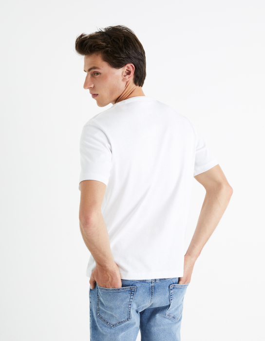Celio Мужская Футболка Белая Boxy [2]