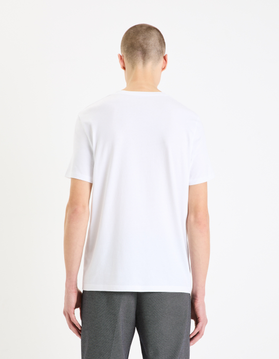 Celio Мужская Футболка Белая Straight [2]