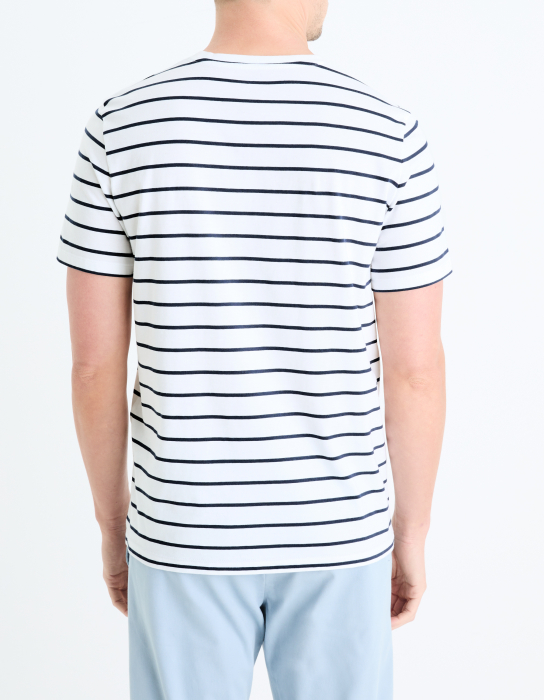 Celio Мужская Футболка Белая Straight [2]