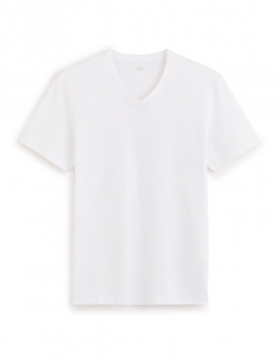 Celio Мужская Футболка Белая Straight [4]