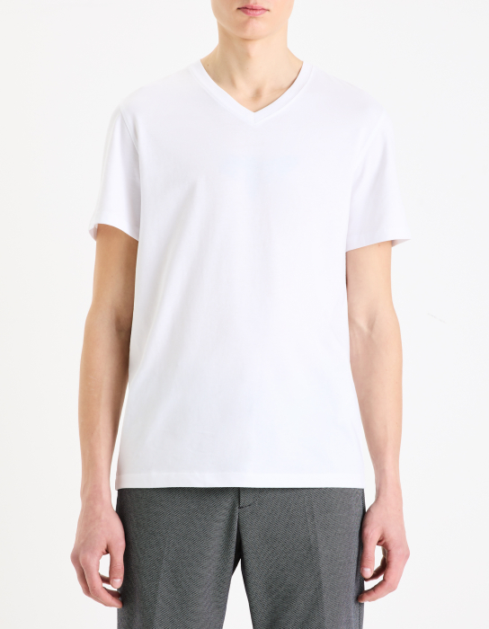 Celio Мужская Футболка Белая Straight [3]
