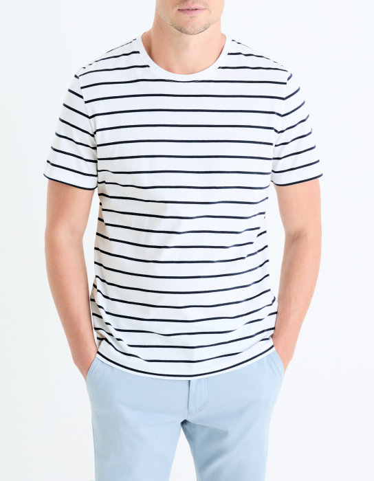 Celio Мужская Футболка Белая Straight [3]