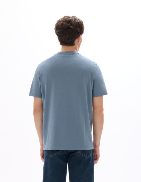 Celio Tricou Albastru  Barbati [3]