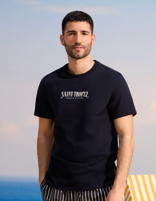 Celio Футболка Navy  [1]