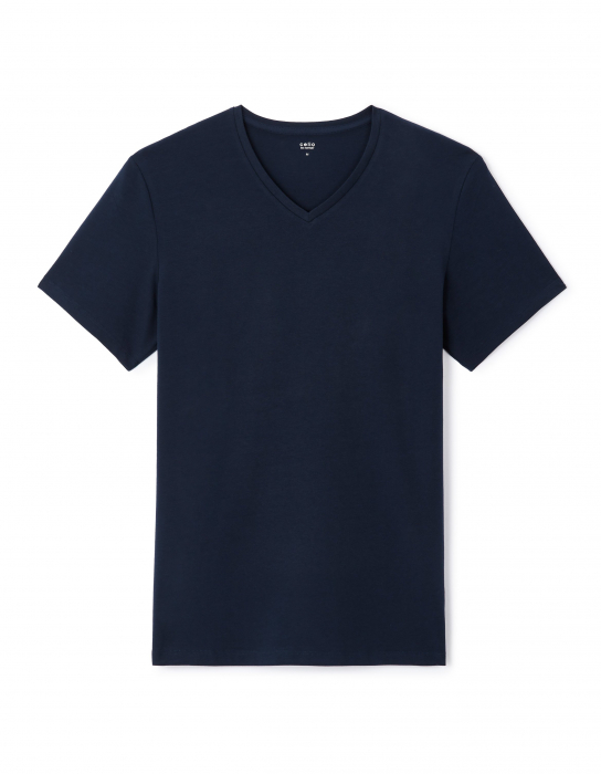 Celio Tricou Navy Slim Barbati [4]