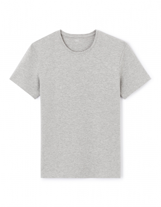 Celio Мужская Футболка Светло-Серая Slim [4]