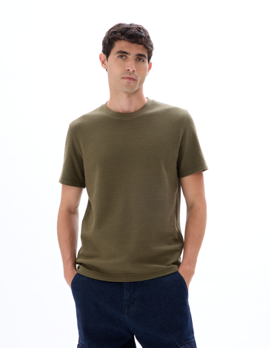 Celio Tricou Khaki  Barbati [2]