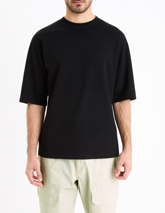 Celio Tricou Negru  Barbati [3]