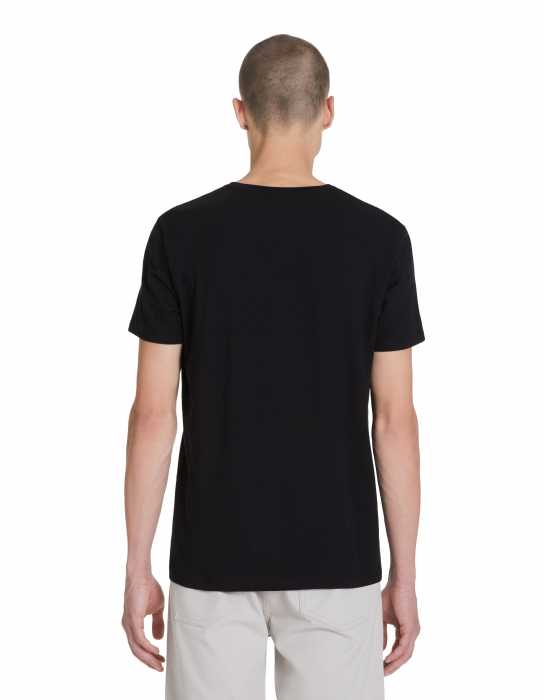 Celio Мужская Футболка Чёрная Slim [2]
