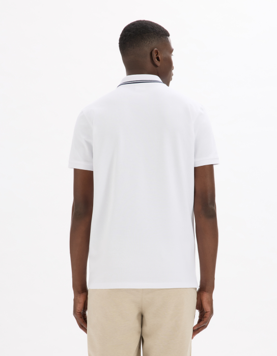 Celio Футболка-Поло Optical White  [2]