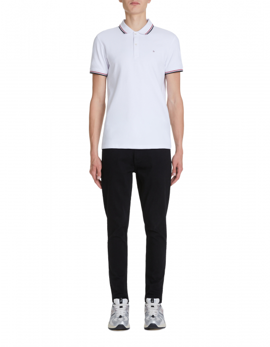 Celio Tricou Polo Alb Slim Barbati [1]