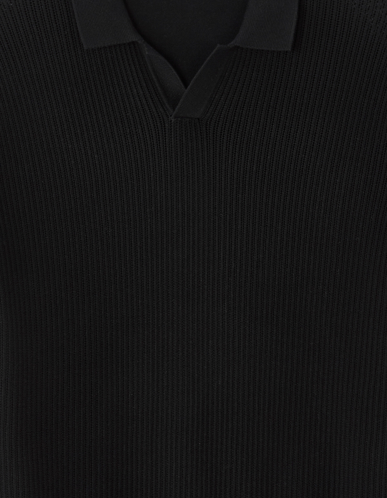 Celio Tricou Polo Ciot Negru  Barbati [5]