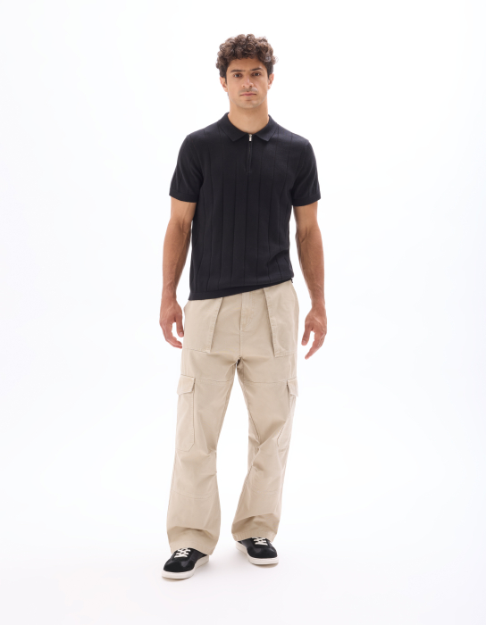 Celio Tricou Polo Negru  Barbati [1]