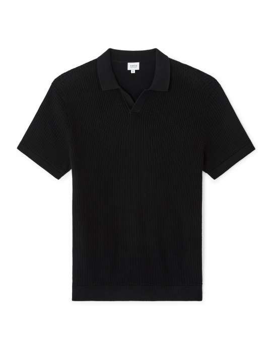 Celio Tricou Polo Ciot Negru  Barbati [7]