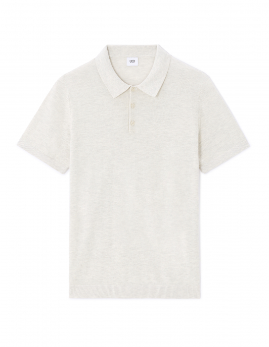 Celio Tricou Polo Crem  Barbati [5]