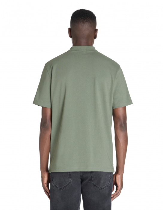 Celio Tricou Polo Verde Masliniu Regular Barbati [4]