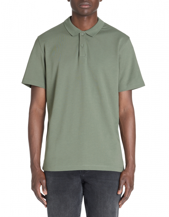 Celio Tricou Polo Verde Masliniu Regular Barbati [3]
