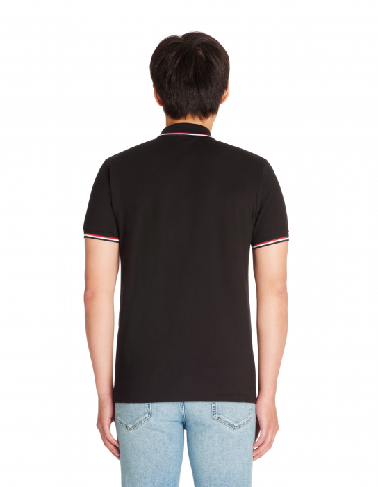 Celio Tricou Polo Negru Slim Barbati [2]