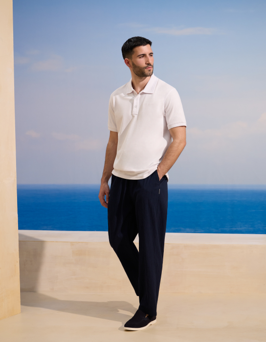 Celio Футболка-Поло Optical White  [3]