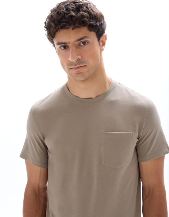 Celio Tricou Bej  Barbati [4]