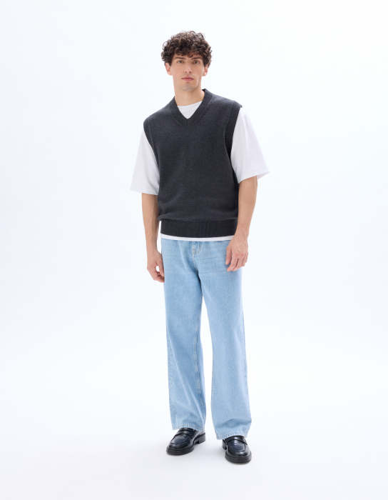 Celio Мужской Жилет Антрацит  [1]