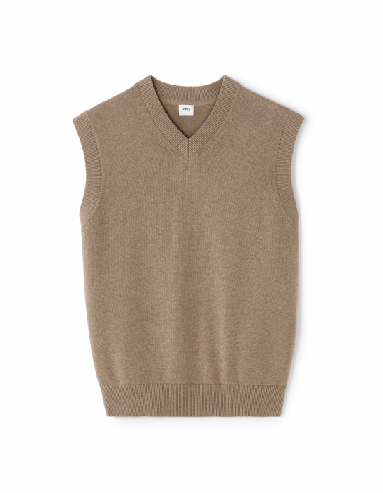 Celio Мужской Жилет Бежевый  [5]