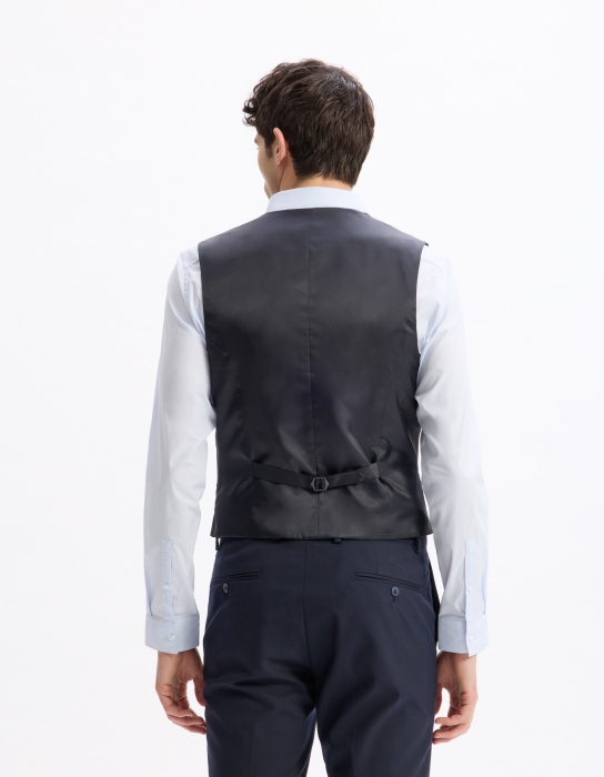 Celio Vesta Albastra Slim Barbati [2]