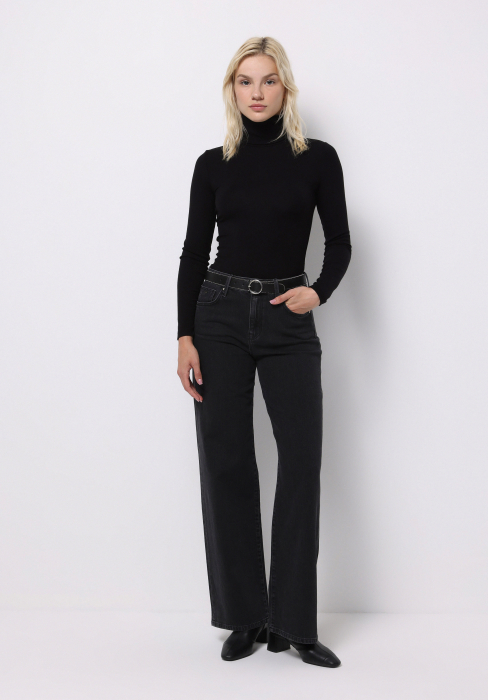 COLIN'S Blugi Gri Inchis 970 BERRY Regular Femei [1]