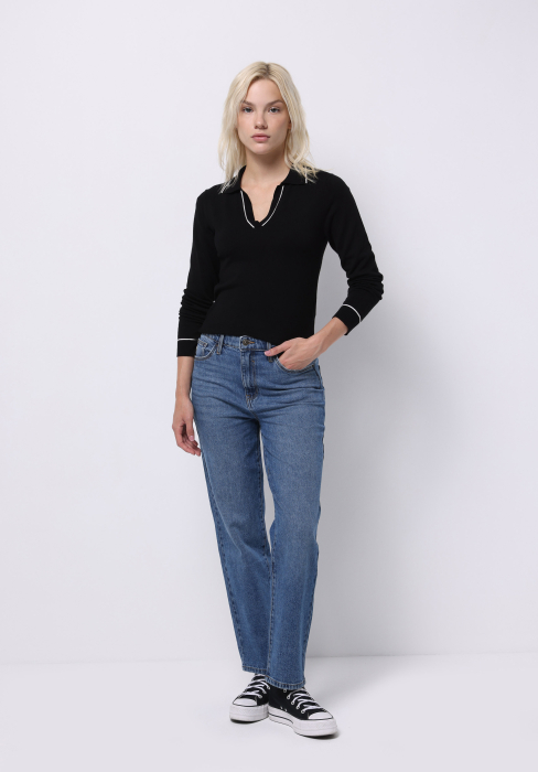 COLIN'S Blugi Albastri 884 LAUREN Straight Femei [1]