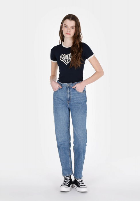COLIN'S Blugi Albastri 884 LAUREN Straight Femei [3]