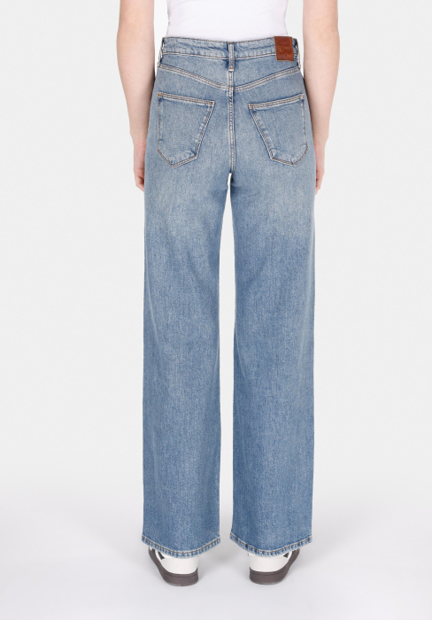 COLIN'S Blugi Albastri 970 BERRY Wide Leg Femei [2]