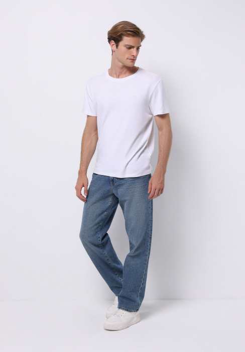 COLIN'S Blugi Navy Bottom Loose Barbati [3]