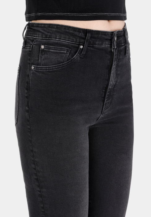 COLIN'S Женские Джинсы Тёмные Серые Bottom Slim [5]